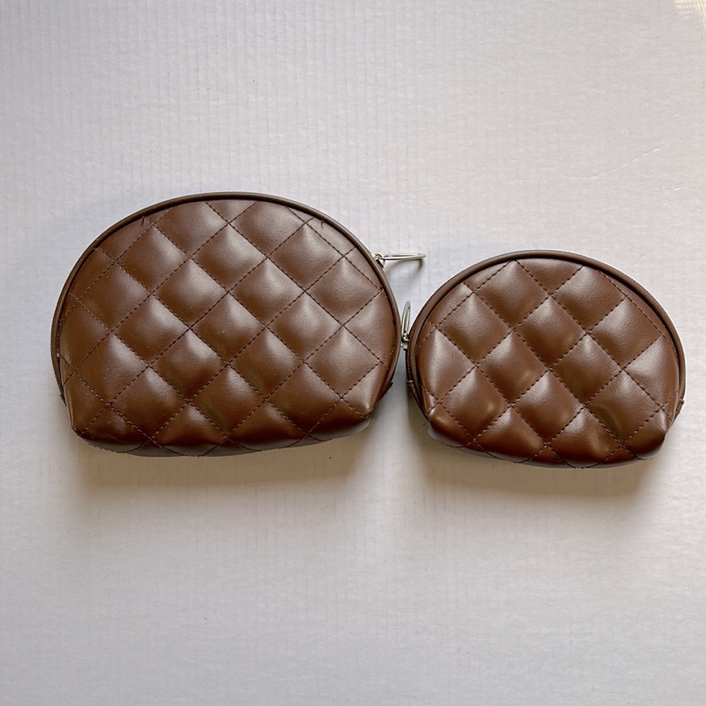 Quilted Makeup Travel Bags
